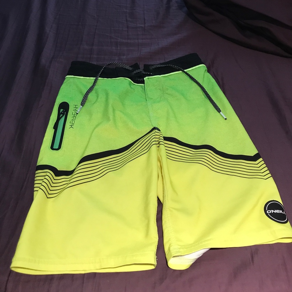 Authentic Boys O'Neill swim trunks. Worn twice.