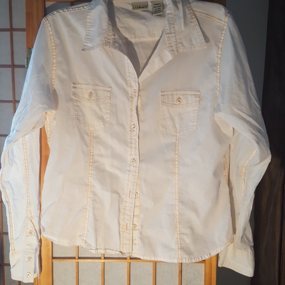 LL BEAN Sailcloth shirt
