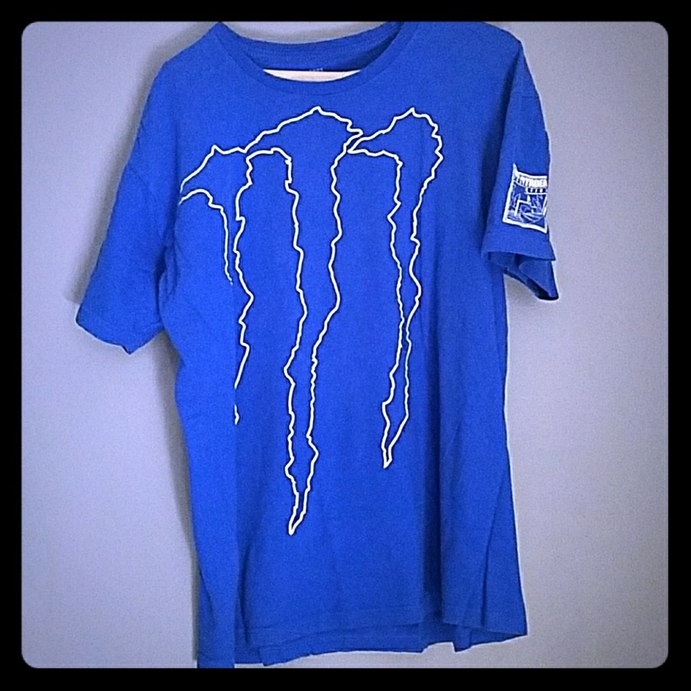 Blue Monster tee