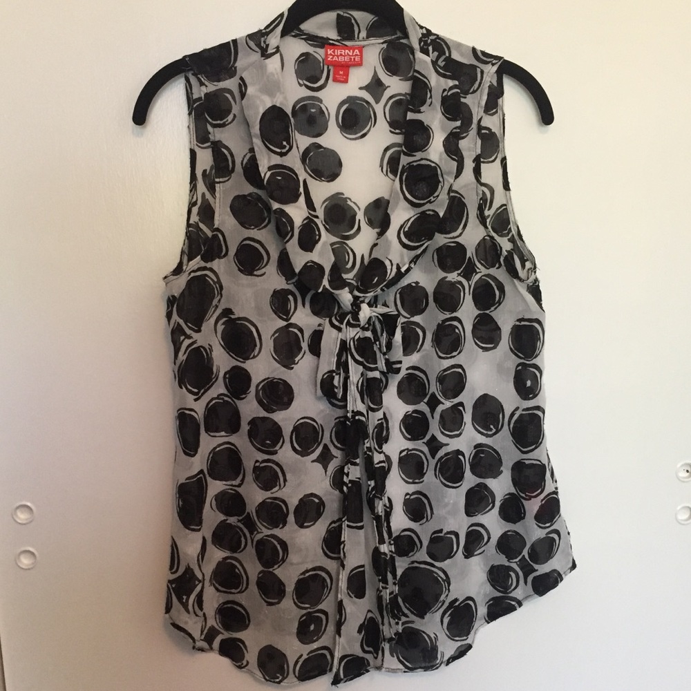 kirna zabete sleeveless blouse