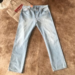 NWT MEN'S 501 LEVIS ORIGINAL FIT W36 L32