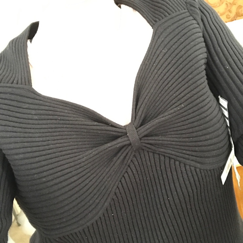 Super cute black sweater