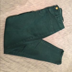 Teal High Waisted Jeans
