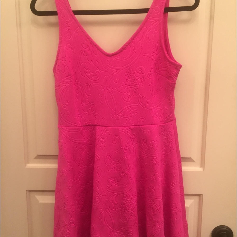 Super cute fuchsia dress