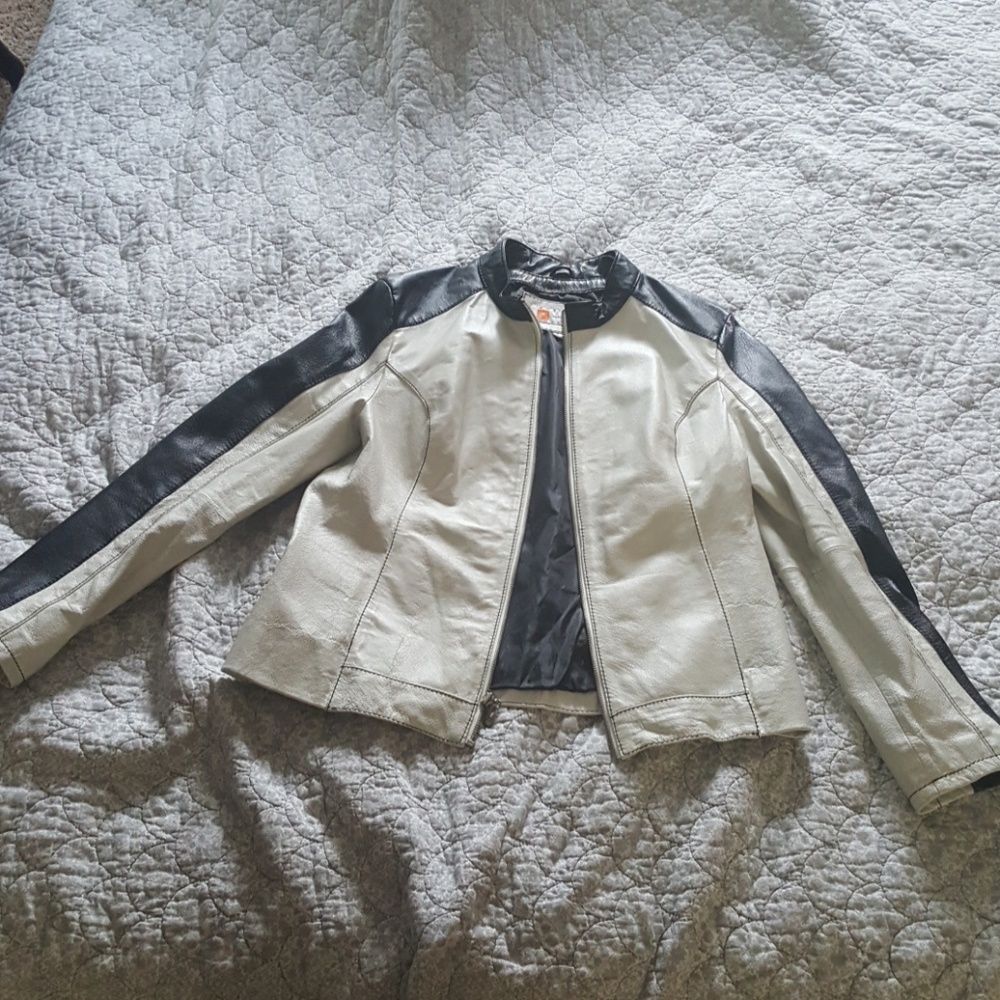 Leather jacket