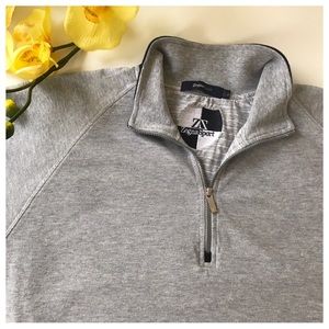 Zegna Sport Sz XL Men's 1/4 zip Pullover