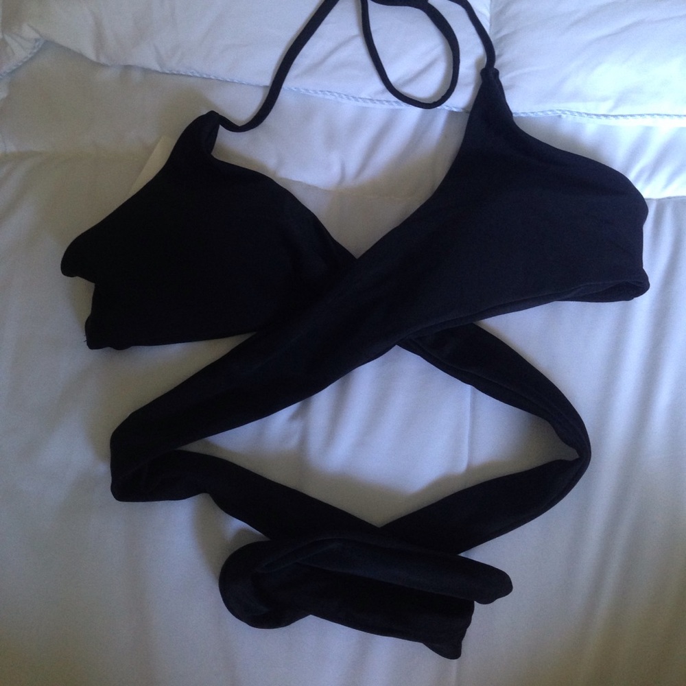 Black Bandage Bikini Top