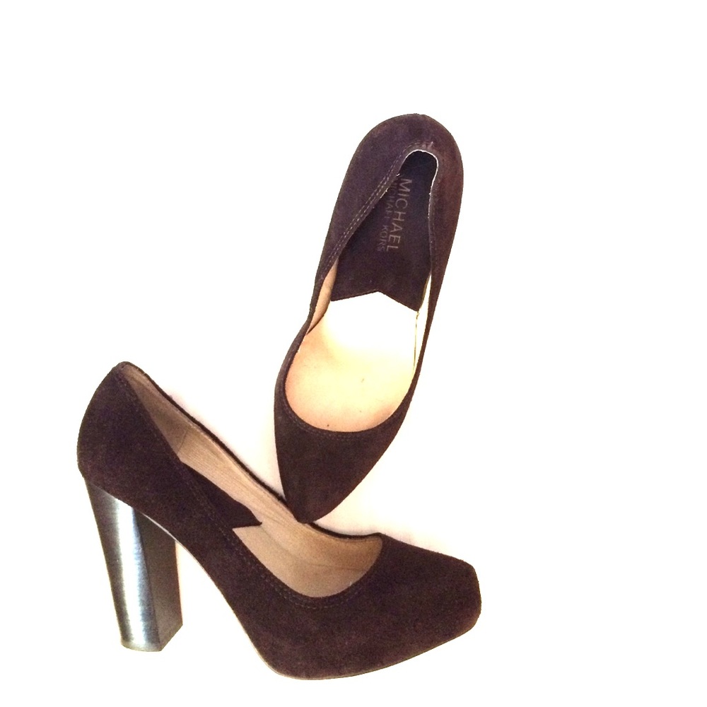Michael Kors 7.5 delicious chocolate brown pump