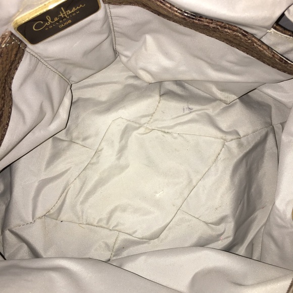 🌸 Cole Haan brown snakeskin print - Picture 3 of 4