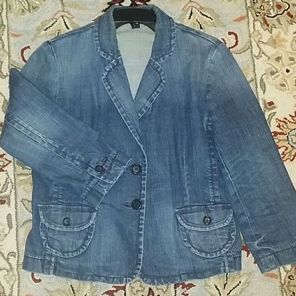 Express Denim blazer