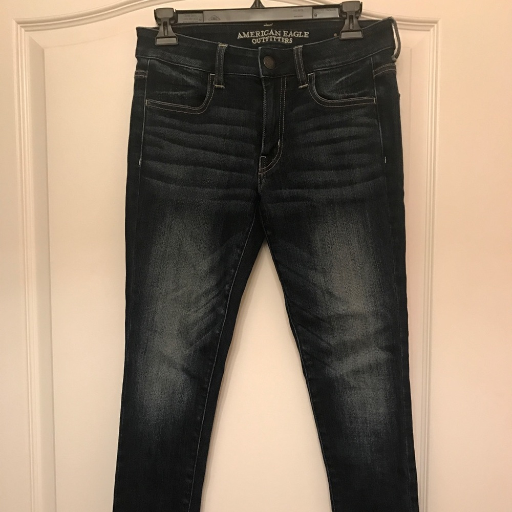 Dark wash Jegging
