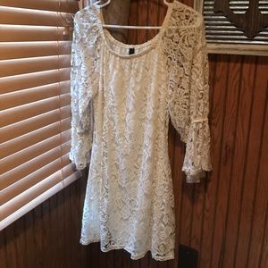 Ivory Lace Top/dress