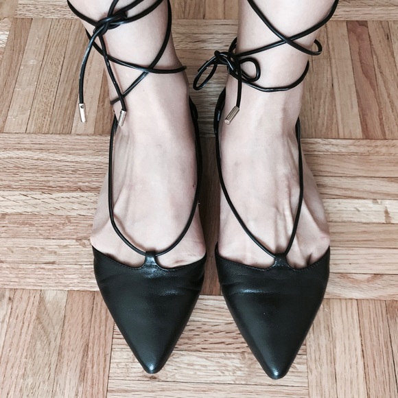 Aldo Shoes - Aldo lace-up pointy flats Aldo Shoes - Aldo lace-up pointy flats