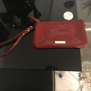 Steve Madden Red Wristlet