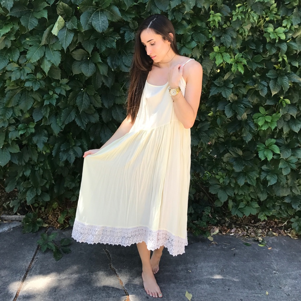 Free People slip dress