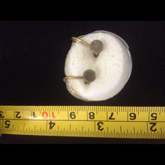 Micro-Mosaic Screw Earring - Picture 2 of 4