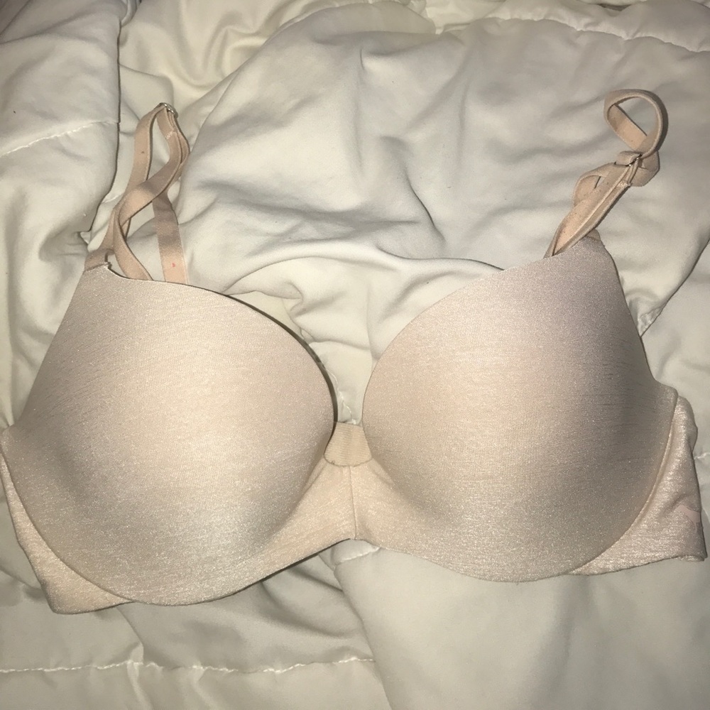 Nude victorias secret PINK bra