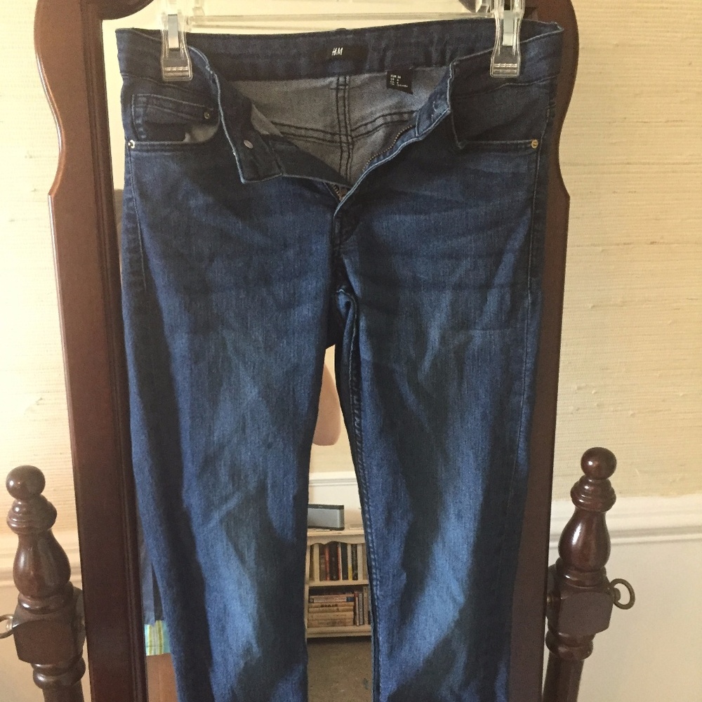 H&M Jeans Sz 6 Stretchy Medium Wash
