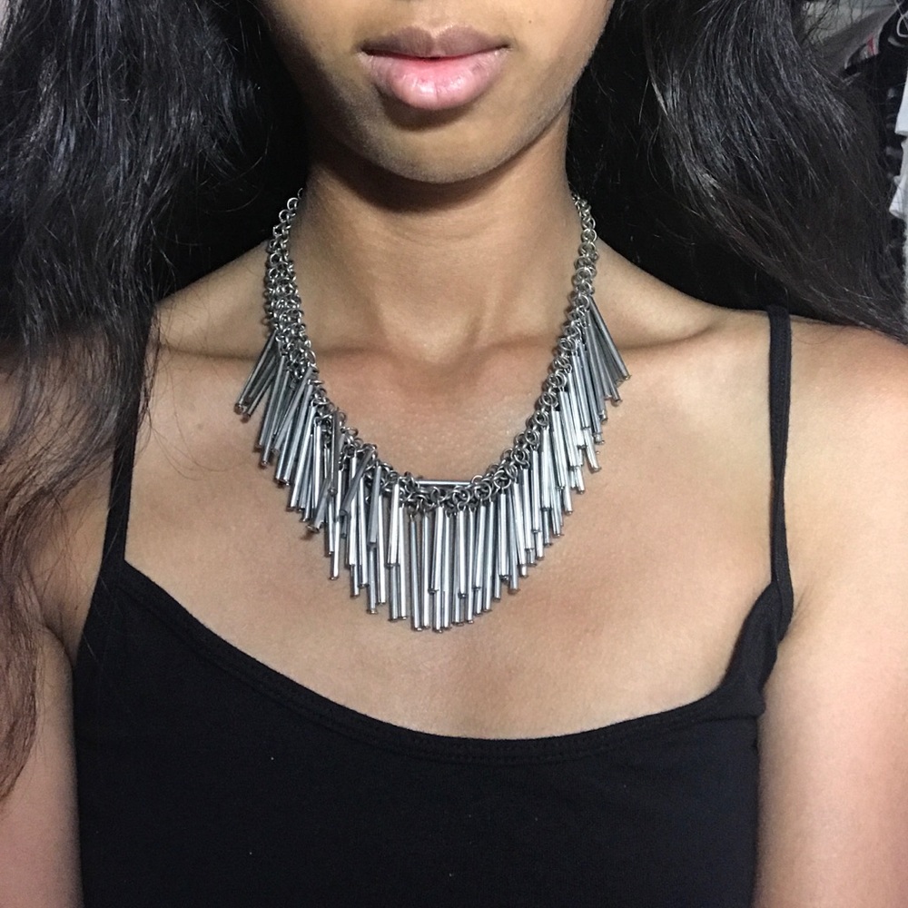 Silver necklace