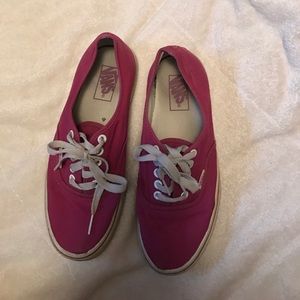 Vans Size 8 Purple