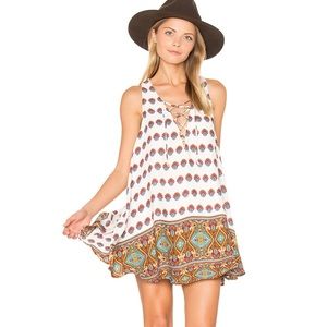 Show me Your Mumu Rancho Mirage Lace Up dress