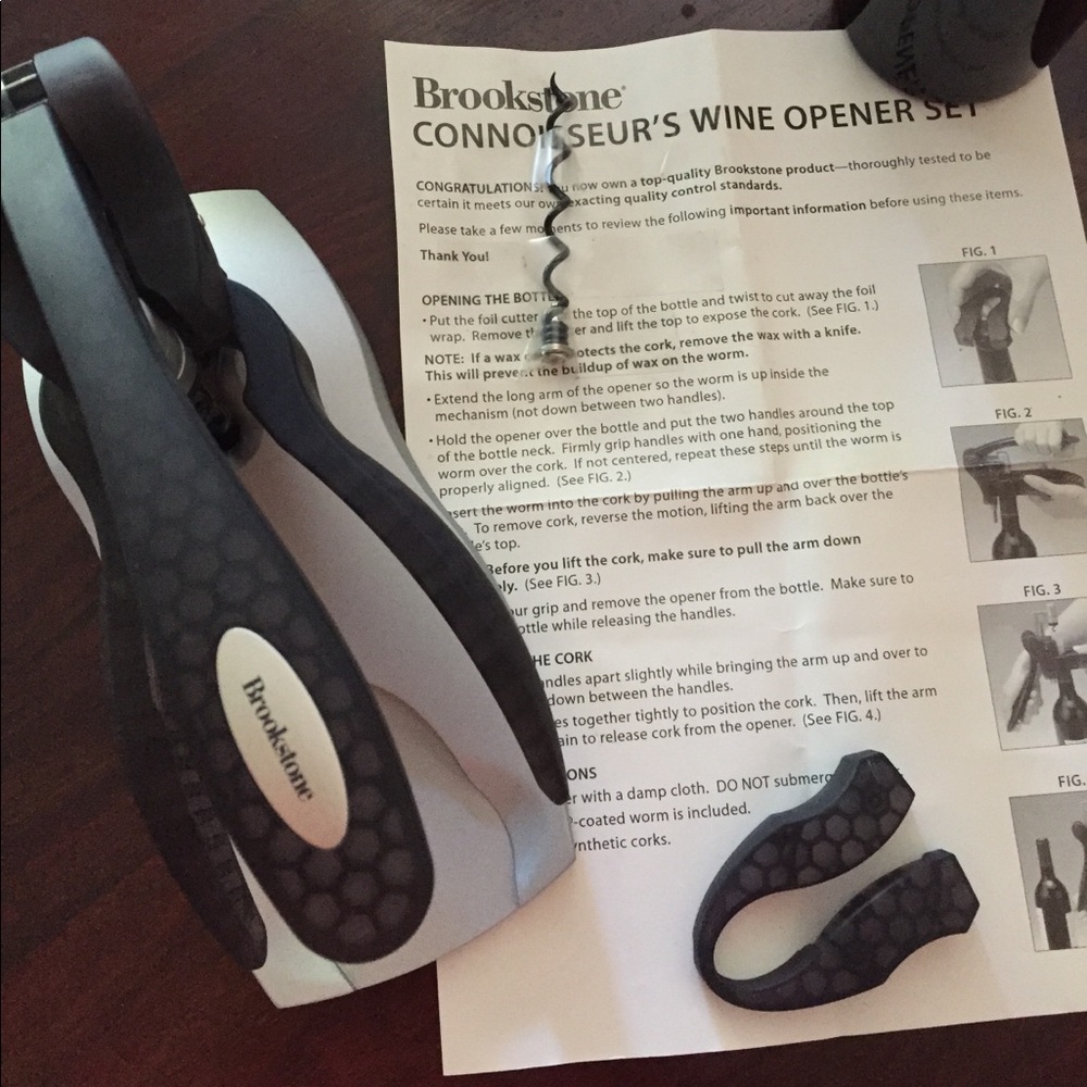 Brookstone Connoisseur's Wine Opener