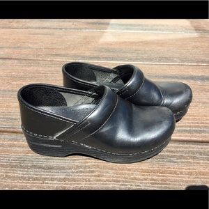 Dansko Black Clogs