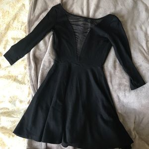American apparel low back dress