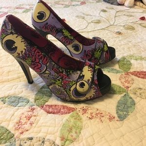 Super Cool Iron Fist Eyeball Stilletos