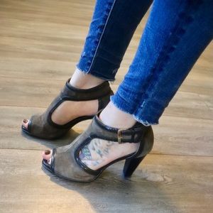 Soft Footbed Suede Heels