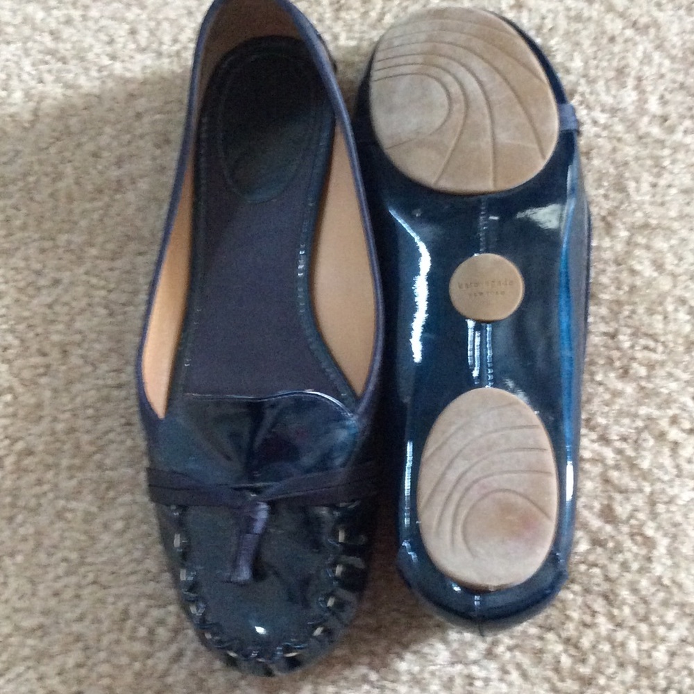 Navy blue *like new* Kate Spade flats