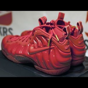 Red October nike foamposites