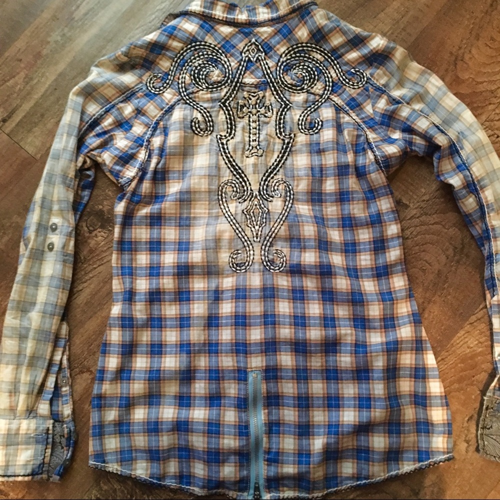✨💎Roar Plaid Button Up💎✨