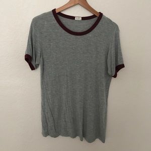 Brandy Melville ringer tee
