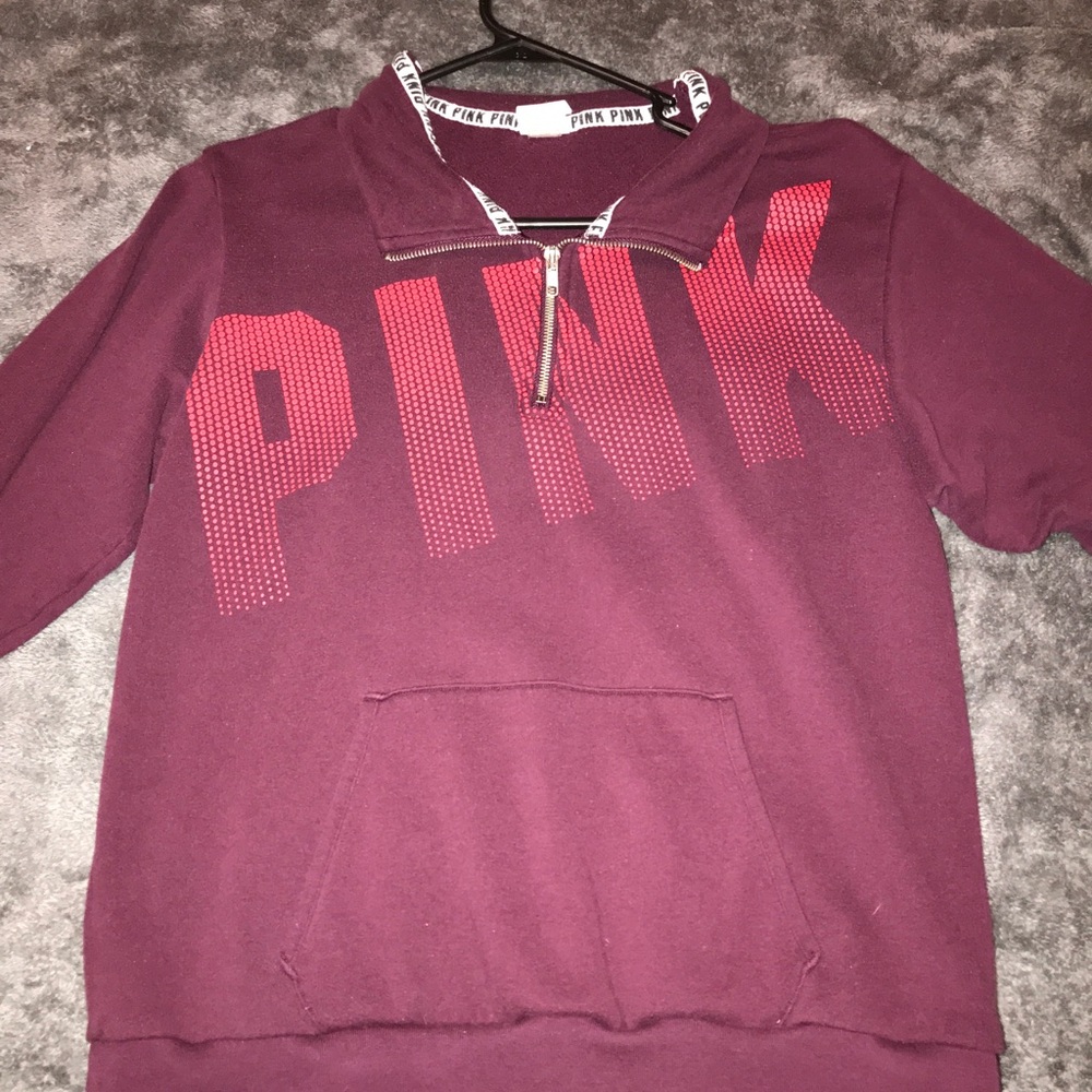 VS PINK half zip