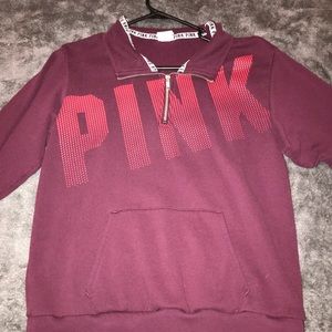VS PINK half zip