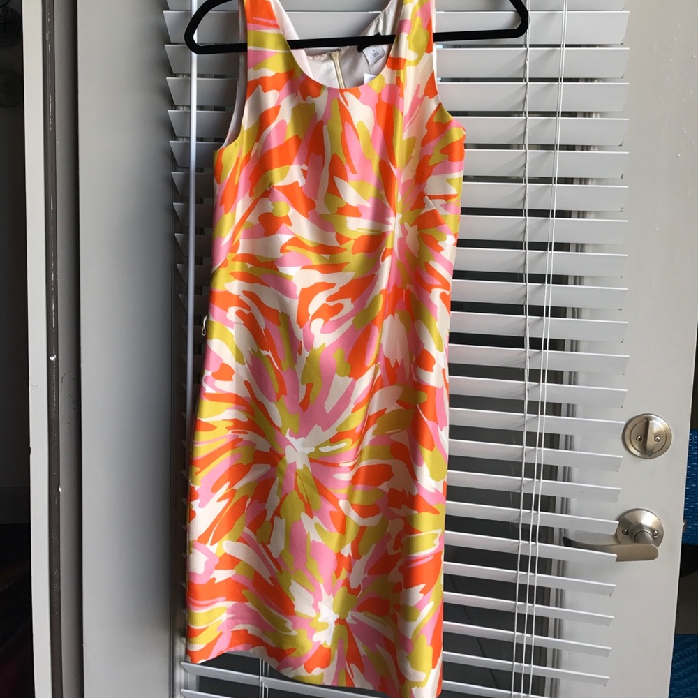 NWT J. Crew 100% Silk dress size 8
