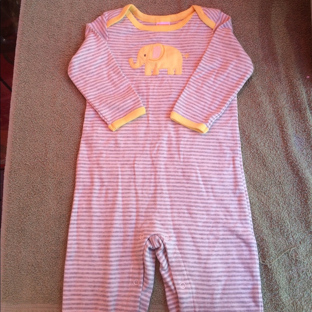 Gymboree Elephant Romper 6-12 Months w/ tags