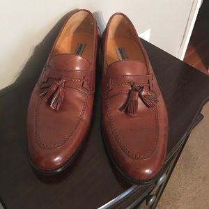 Johnston Murphy Men's 9.5 Wide  Brown Shoes