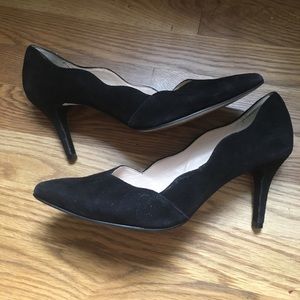 Cole Haan Black suede pumps 9