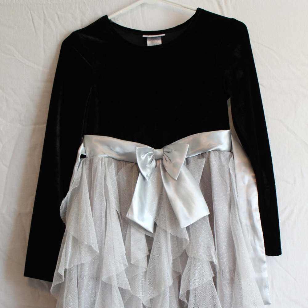 Black and Silver Dress