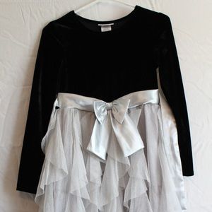 Black and Silver Dress