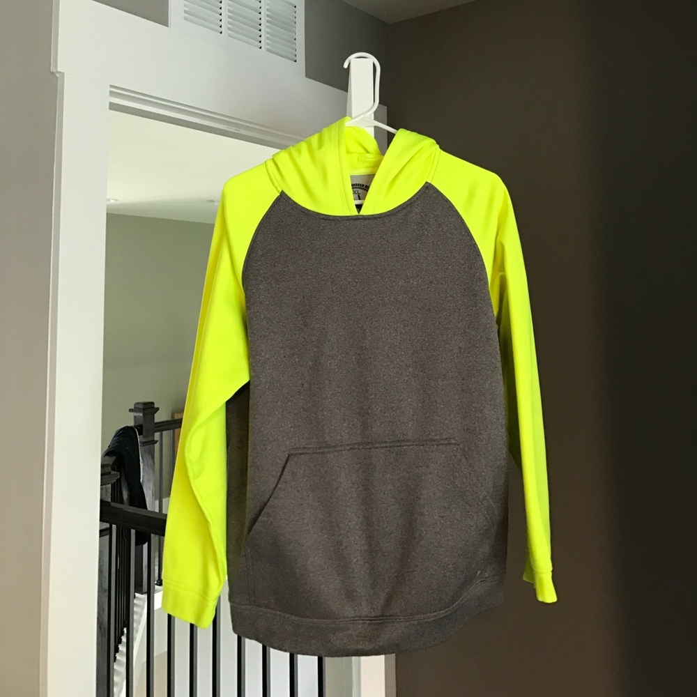 Neon Green Boys XL Hoodie