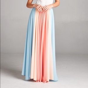 *NWOT* Chiffon maxi skirt