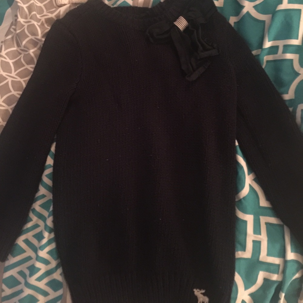 Navy sweater Abercrombie kids small