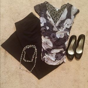 Black New York & company dress pants