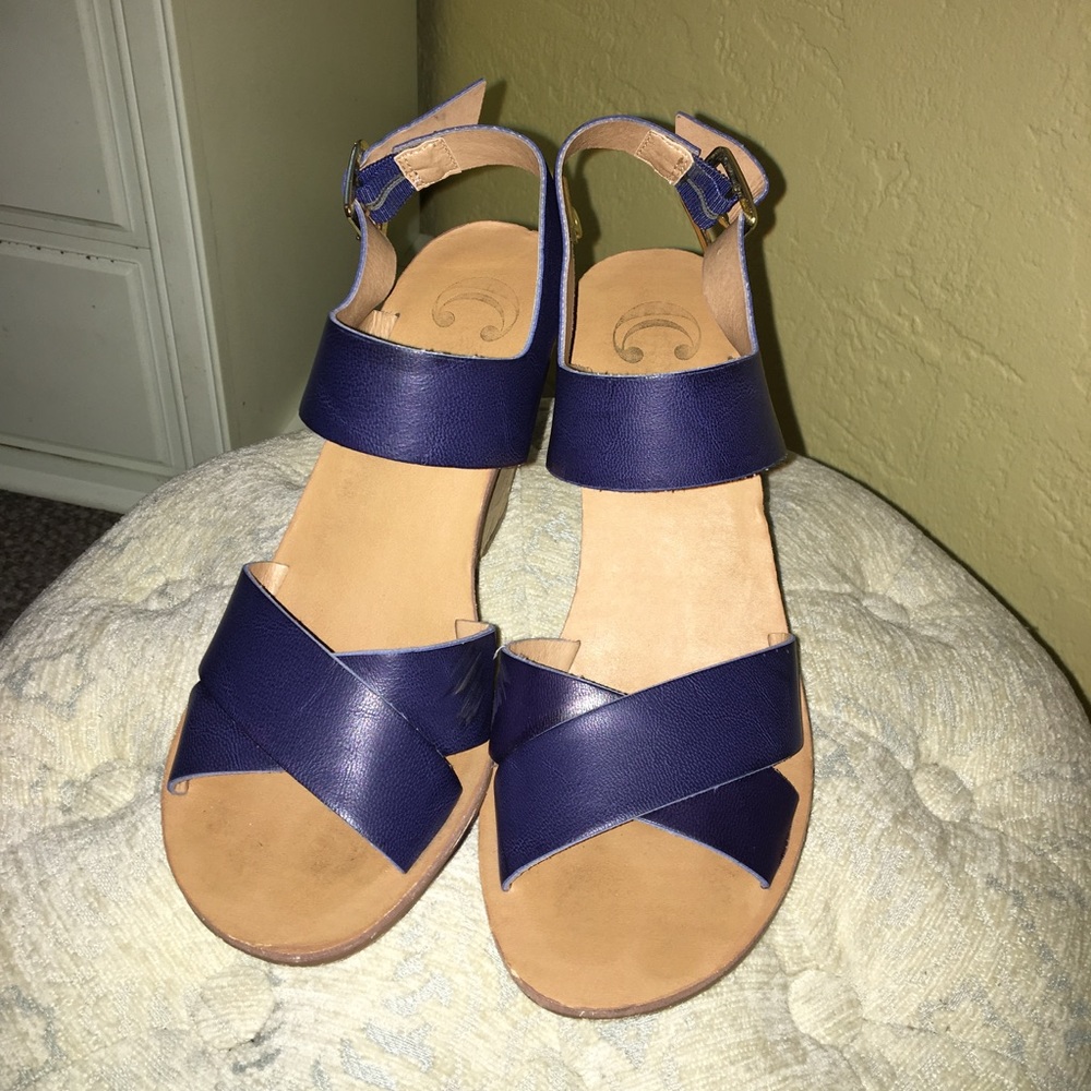 Indigo Blue Wedges