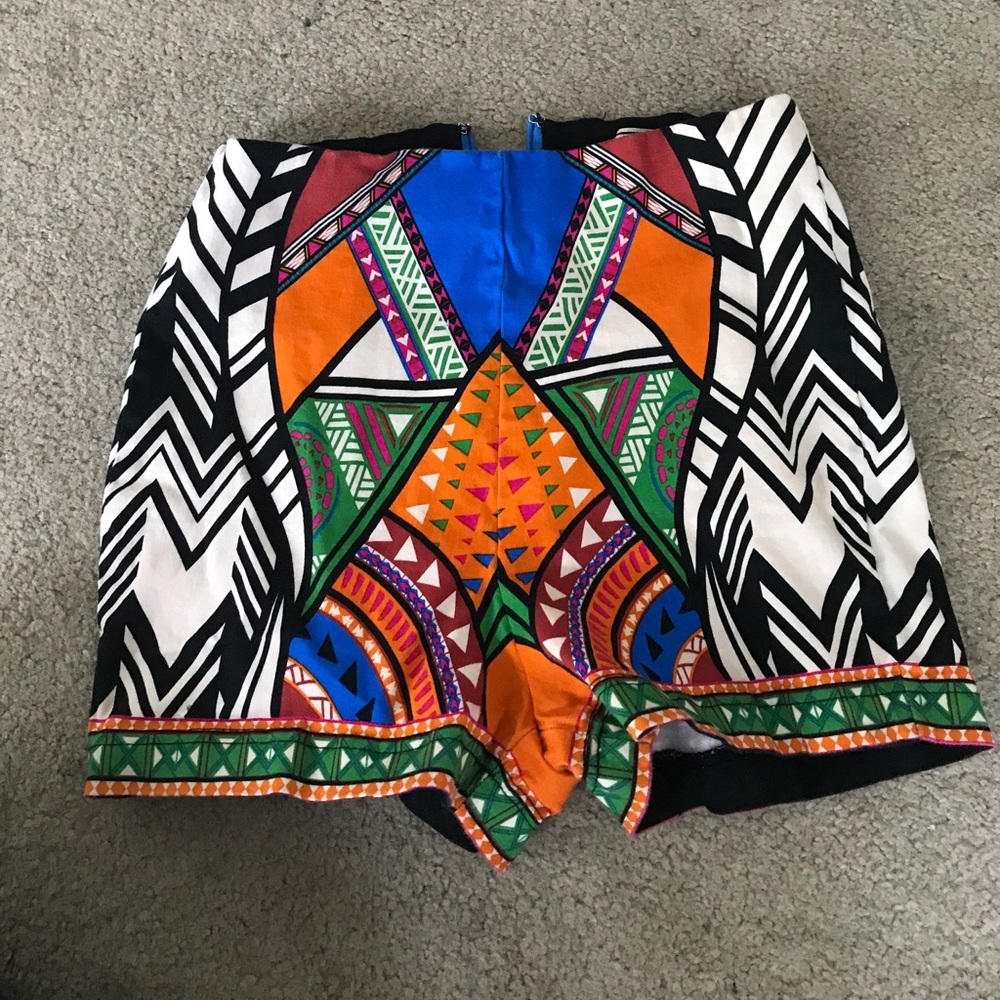 High waisted shorts