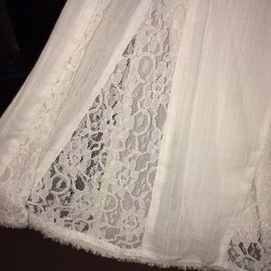 Lacey White Skirt