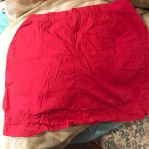 Skort worn twice